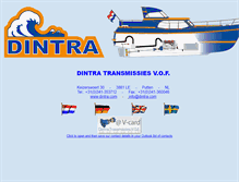 Tablet Screenshot of dintra.com